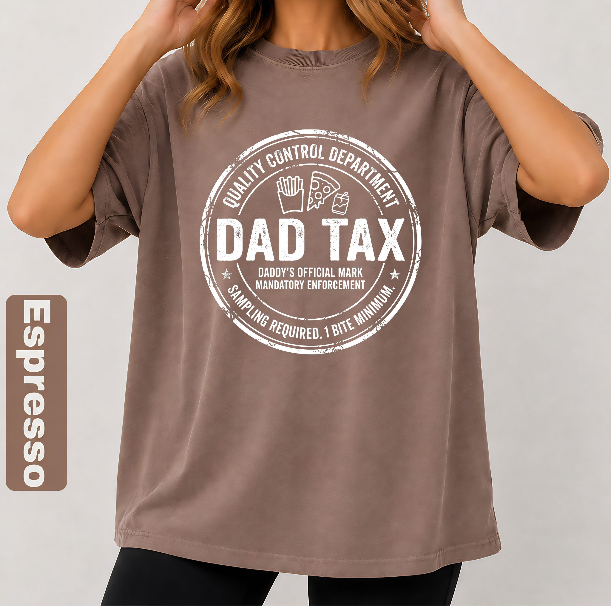 Dad Tax Funny Graphic T-Shirt – Funny Dad Gift Tee | Father’s Day Shirt | Unisex Oversized T-Shirt