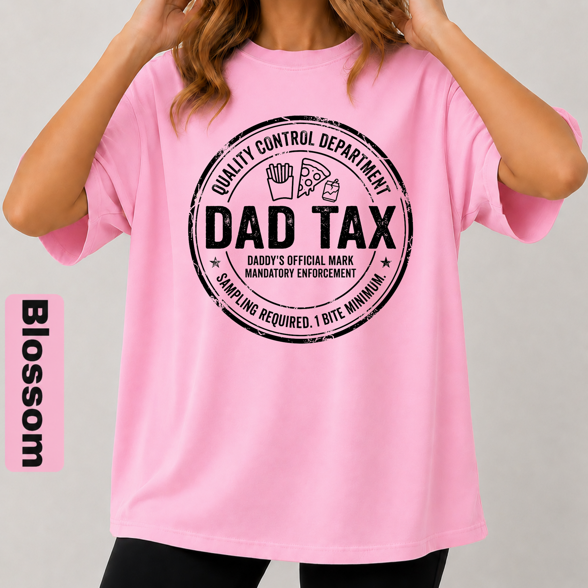 Dad Tax Funny Graphic T-Shirt – Funny Dad Gift Tee | Father’s Day Shirt | Unisex Oversized T-Shirt